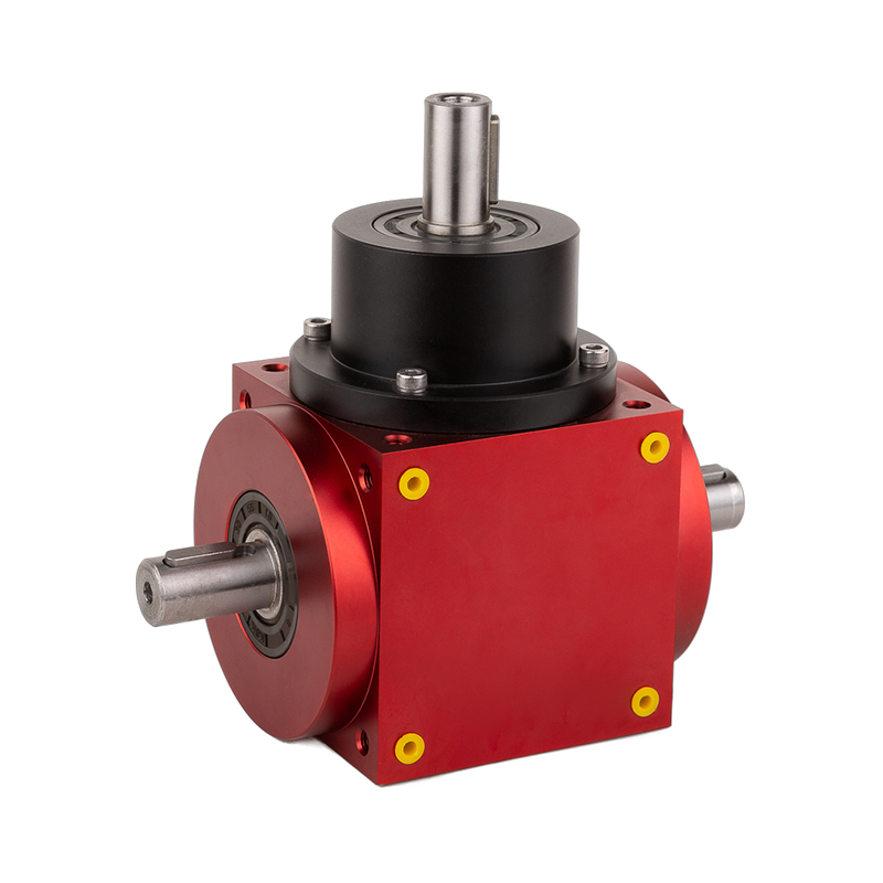 Caixa de engrenagens cônicas em espiral de precisão da série T