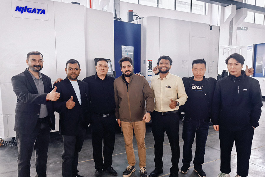Foto de grupo com convidados