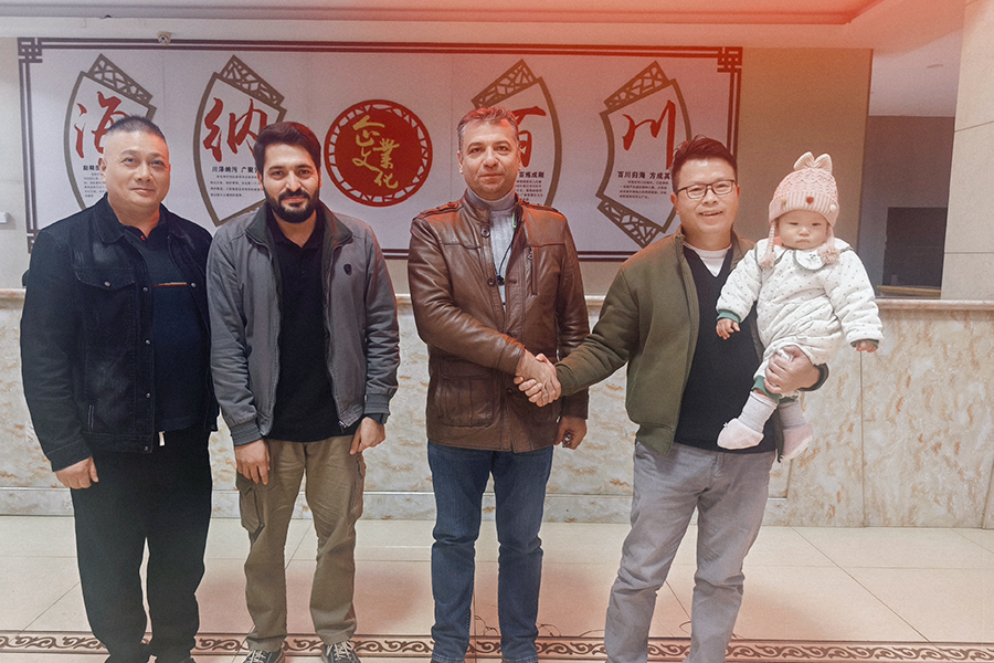 Foto de grupo com convidados