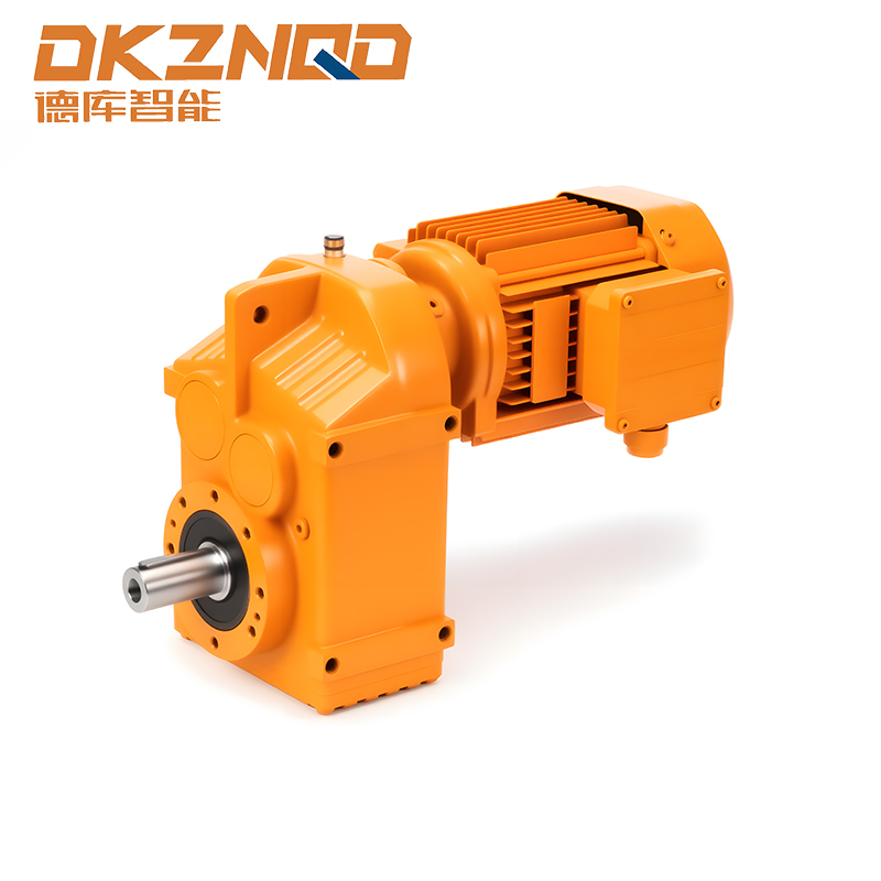 Motor de engrenagem helicoidal de eixo paralelo compacto série F - RF combinável