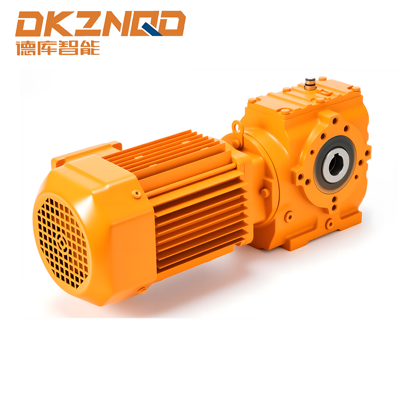 Motor de caixa de engrenagens sem-fim integrado compacto da série K com saída de alto torque