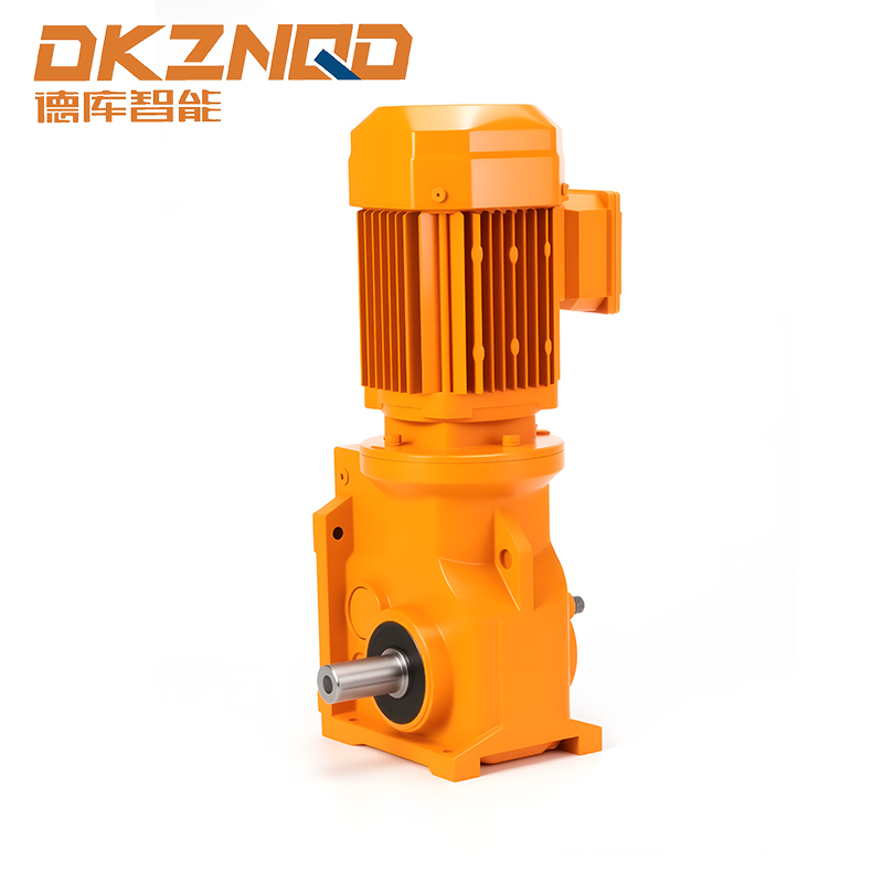 Motor de engrenagem helicoidal vertical série K com motor CA integrado