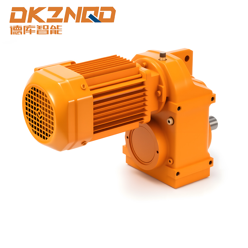 Motor de engrenagem helicoidal de eixo paralelo compacto série F - RF combinável