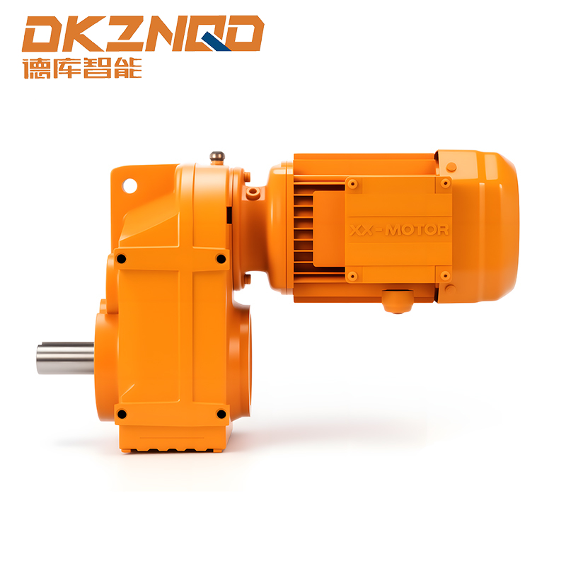 Motor de engrenagem helicoidal de eixo paralelo compacto série F - RF combinável