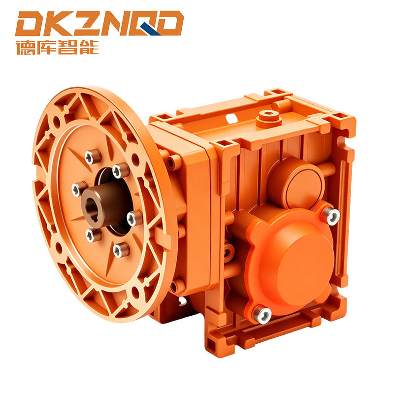 Motorredutor helicoidal montado em flange de estágio único série RXF